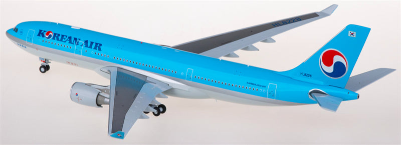 JC Wings Korean Air for Airbus A330-200 HL8228 1:200 Airplane Pre-built Airliner Model Display