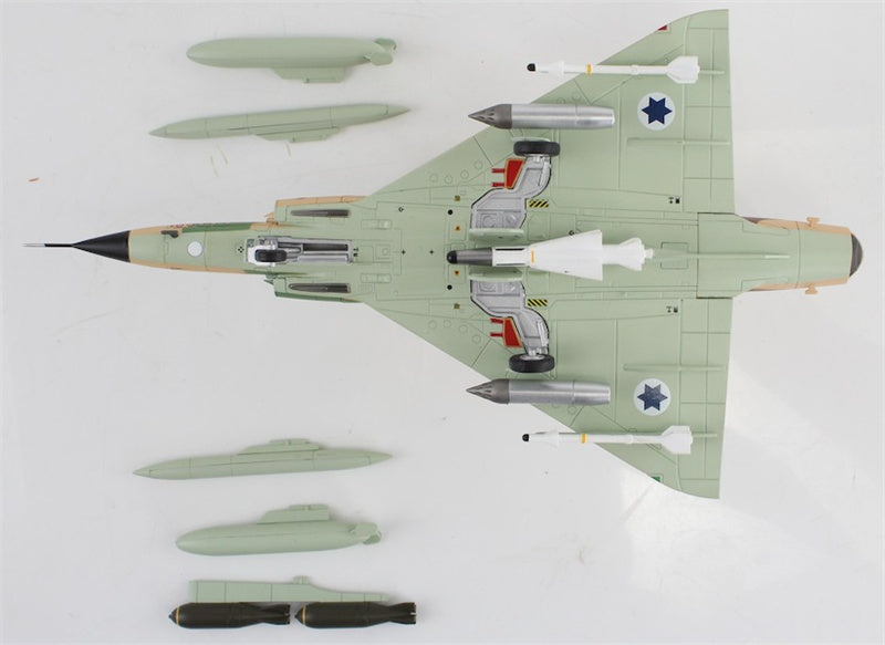 HOBBY MASTER Dassault Mirage IIICJ 768 Israeli Air Force The First Jet Squadron Ramat David AB Dec 1970 1:72 Aircraft Pre-built Model
