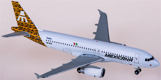 Herpa Mexicana Airbus A320 XA-RJX 1:500 Diecast Model view 1