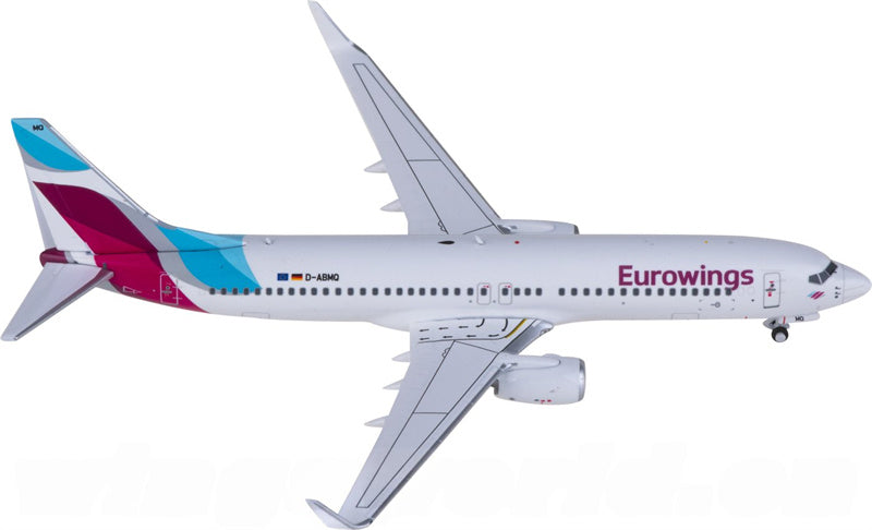 AeroPolaris Eurowings Boeing 737-800 D-ABMQ 1:400 Diecast Model view 1