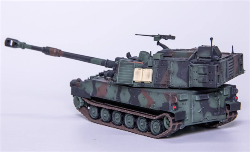 T-MODEL US M109A7 self-propelled howitzer 155mm cannon NATO Color 1:72 Tank Pre-built Model