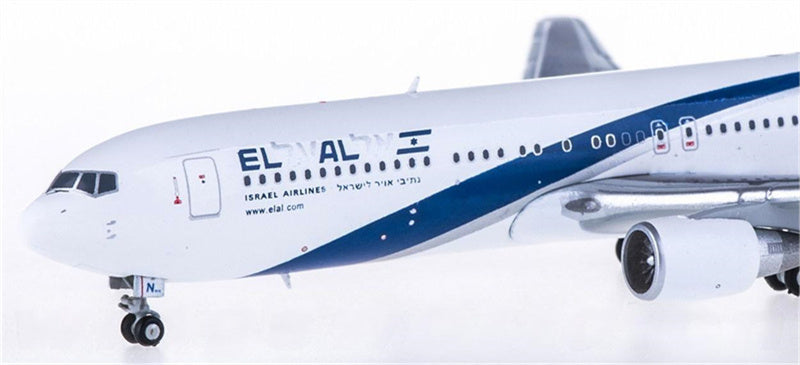 Geminijets El Al Boeing 767-300ER 4X-EAN 1:400 Airplan Diecast Model view 3