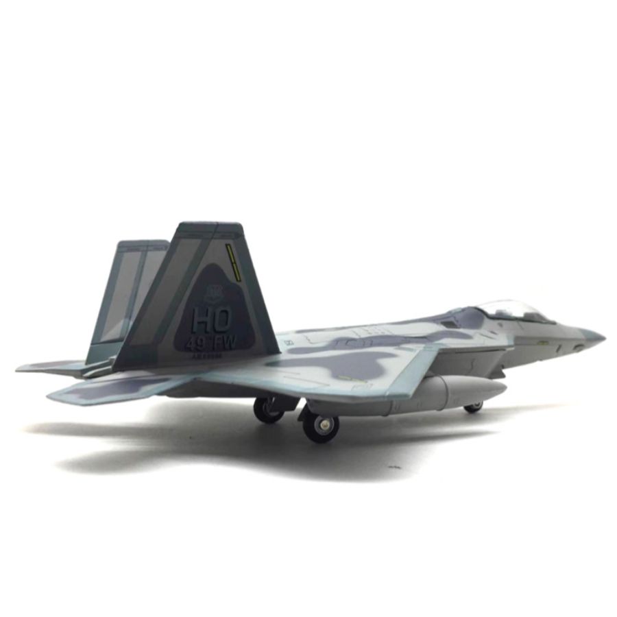 FLOZ US Lockheed Martin F-22 Raptor fighter jet 1:100 Aircraft Pre-built Model