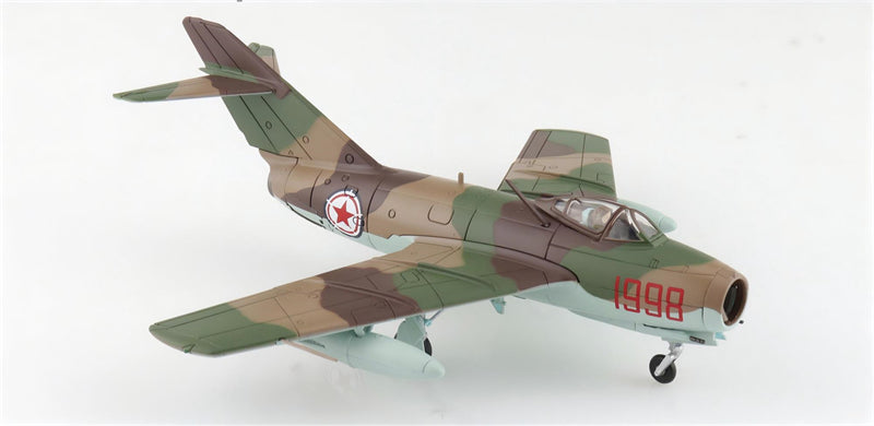 HOBBY MASTER SAF MiG-15bis 518th IAP 1:72 Model 1953 Mikhail Ivanovich Mikhin Red 1998