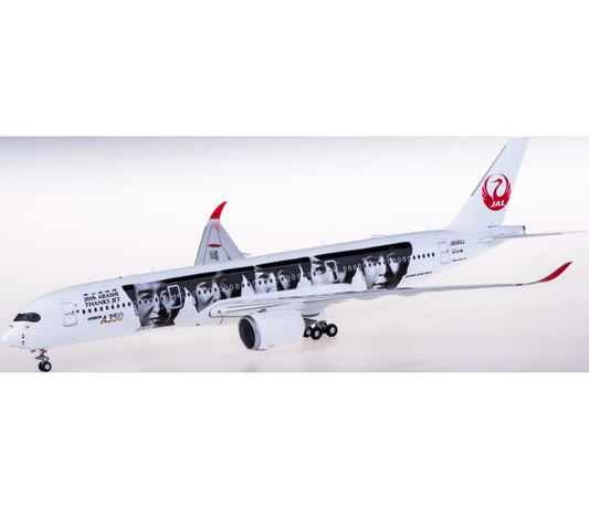 JC Wings Japan Airlines Airbus A350-900XWB JA04XJ 1:200 Aircraft Pre-built  Airliner Model Display