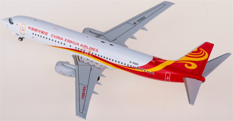 NG Models China Xinhua Airlines Boeing 737-800 B-5082 1:400 Diecast Model view 1
