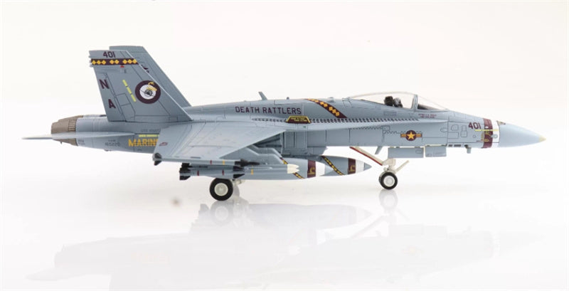 HOBBY MASTER F/A-18C Death Rattlers 165220 VMFA-323 US Marines 2021 1:72 Airplane Pre-built Model