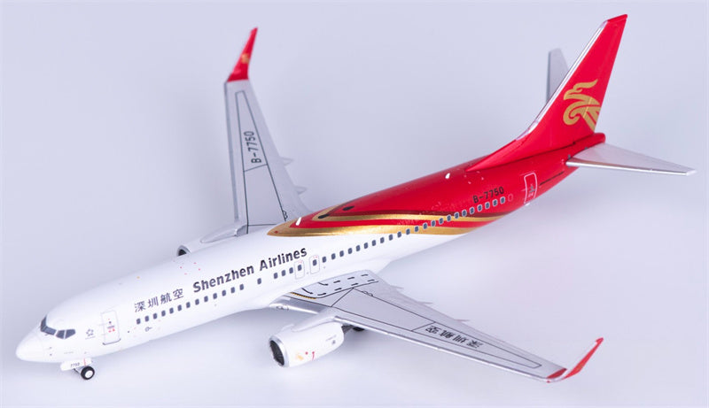 AeroPolaris Shenzhen Airlines Boeing 737-800 B-7750 1:400 Diecast Model view 1