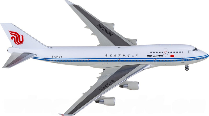 NG Models 1:400 Air China Boeing 747-400M B-2468 Model
