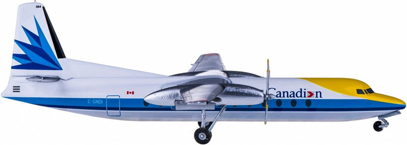 AeroClassics Canadian Airlines Fairchild FH-227 C-GNDI 1:200 Diecast Model view 1