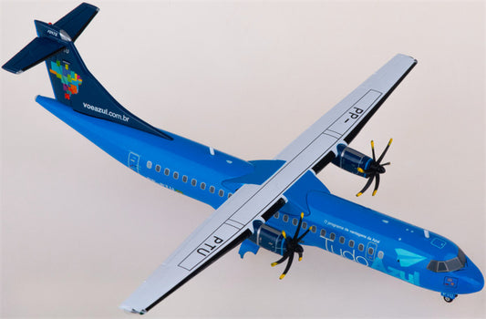 JC Wings Azul ATR-72-500 PP-PTU 1:200 Diecast Model view 1