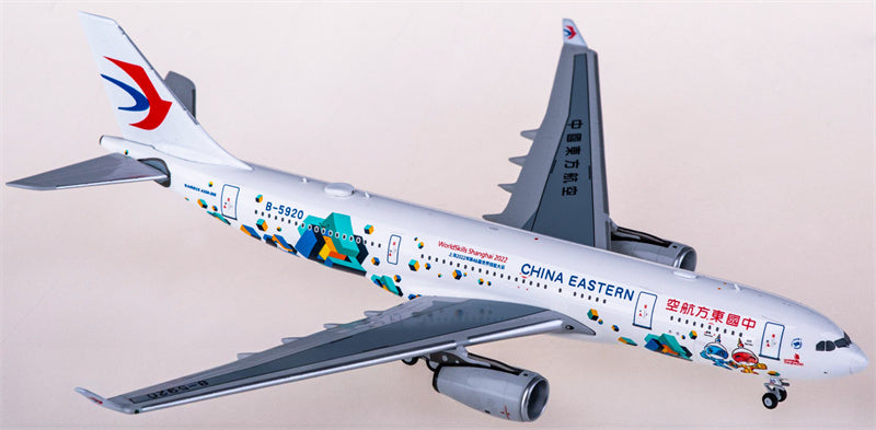 NG Models China Eastern Airbus A330-200 B-5920 1:400 Diecast Model view 2