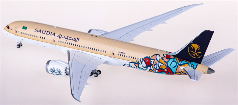 JC Wings Saudia Boeing 787-9 Dreamliner HZ-AR13 1:400 Diecast Model view 3