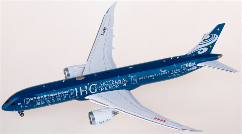 JC Wings Hainan Airlines Boeing 787-9 Dreamliner B-1499 Flaps Down 1:400 Diecast Model view 1