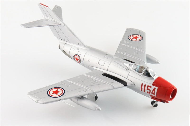 HOBBY MASTER MIG15bis 1154 Chinese People's Volunteers Air Force 1950s 1:72 Aircraft Pre-built Model