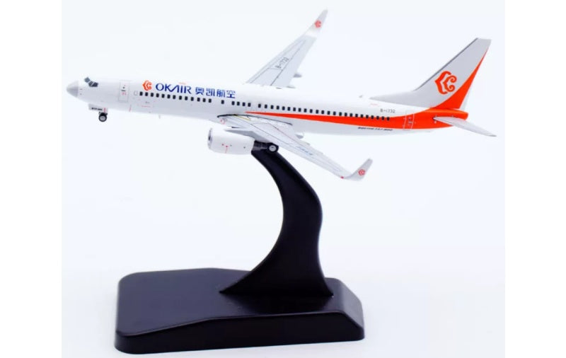 JC Wings 1:400 Okay Air B737-800 B-1732  DIECAST Model
