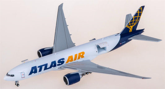Geminijets Atlas Air for Boeing 777-200LRF N703GT Cabin Open 1:400 Airplane Pre-built Airliner Model Display