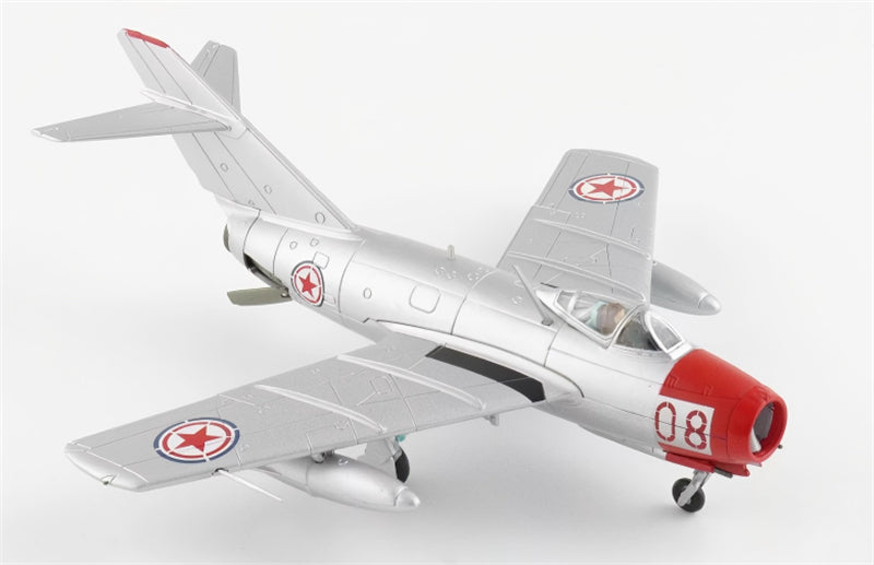 HOBBY MASTER CPVAF MiG-15bis 1st SQN 1:72 Model 1950S Sun Shenglu Red 08