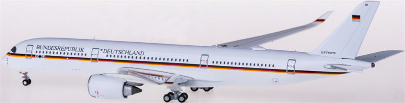 Geminijets Luftwaffe Bundesrepublik Deutschland Airbus A350-900 10+03 1:400 Diecast Model view 3