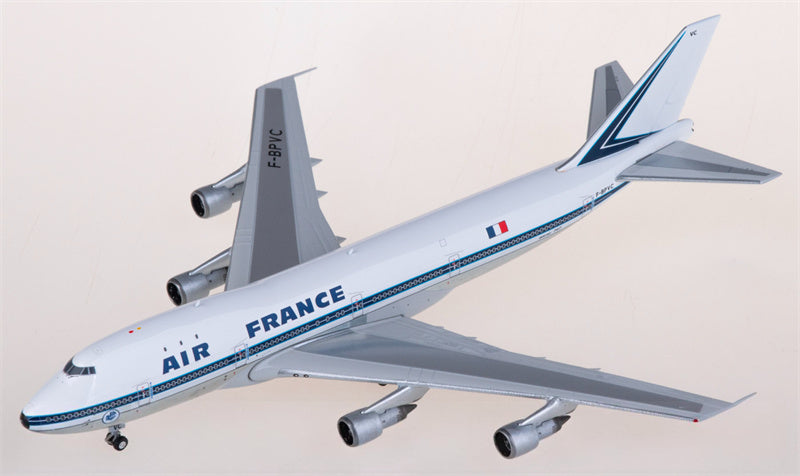 フェニックス製 エアフランス ボーイング747-100 F-BPVC 1:400スケール 飛行機組み立て済み旅客機モデル ディスプレイ