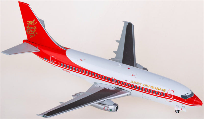 JC Wings Dragonair Boeing 737-200 VR-HYL 1:200 Diecast Model view 1