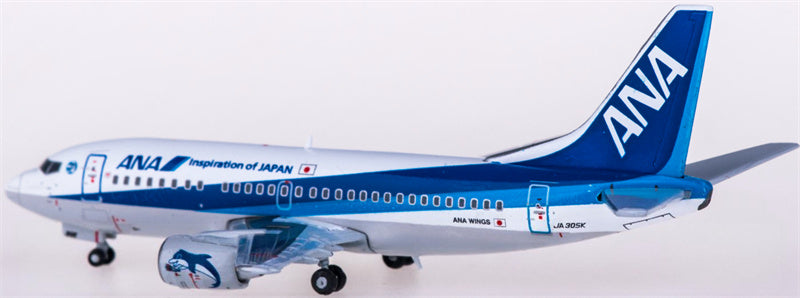 JC Wings ANA Boeing 737-500 JA305K 1:400 Diecast Model view 3