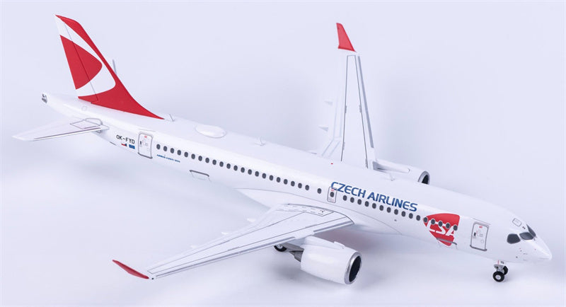 Herpa 1:200 Czech Airlines Airbus A220-300 OK-FYD  Diecast Model