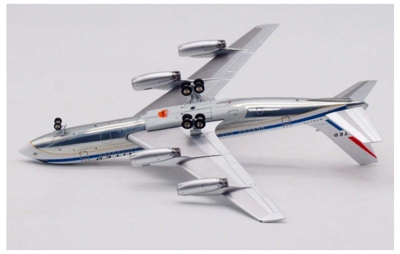 Inflight 1:200 United Airlines B720 N7227U polishing DIECAST Model