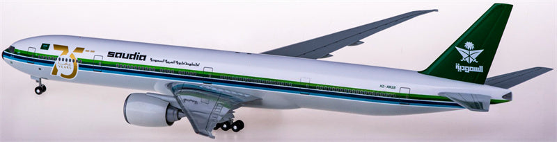 Hogan Saudia Boeing 777-300ER HZ-AK28 75 years 1:200 ABS Model view 2