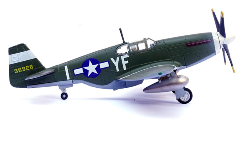 FLOZ The 355th Squadron 358th Air Wing US P-51B Mustang II fighter 1:72 Aircraft Pre-built Model