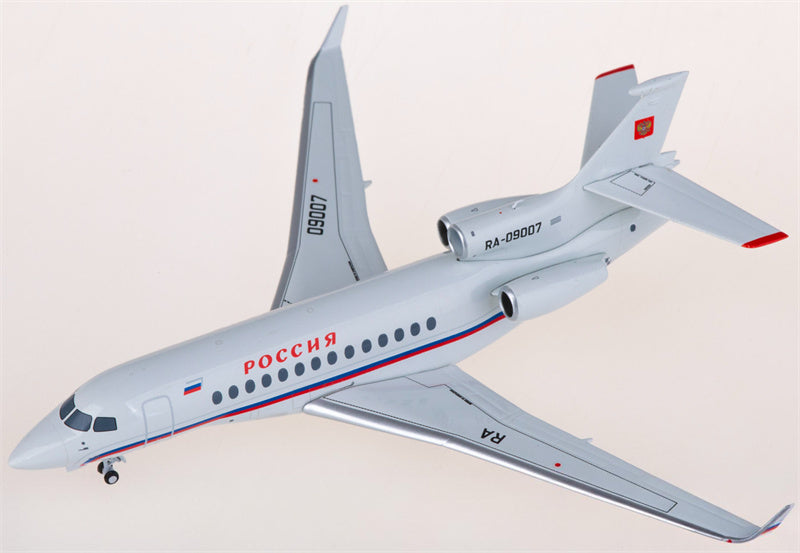 NG Models POCCNR Dassault Falcon 7X RA-09007 1:200 Diecast Model view 2