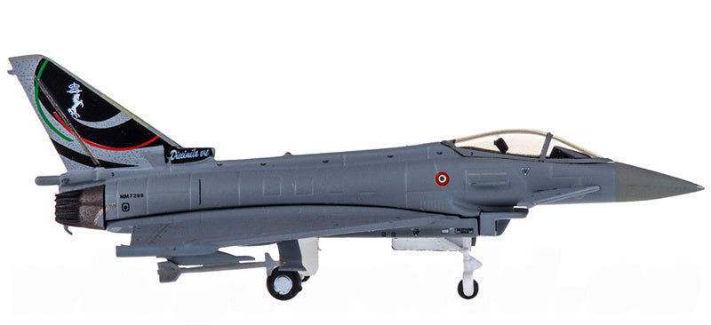 Hogan Italian Air Force Eurofighter for Typhoon EF-2000 1:200 Aircraft Pre-built  Airliner Model Display
