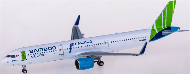 NG Models Bamboo Airways Airbus A321neo VN-A588 1:400 Diecast Model view 3