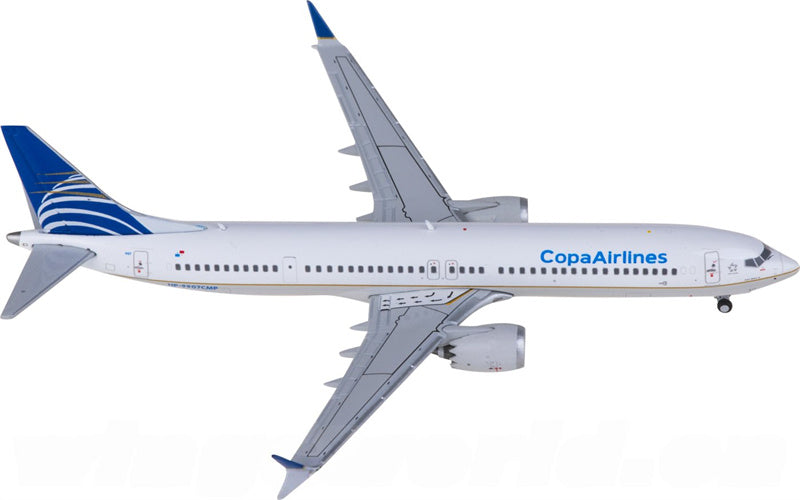 Geminijets Copa Airlines Boeing 737 MAX 9 HP-9907CMP 1:400 Diecast Model view 3