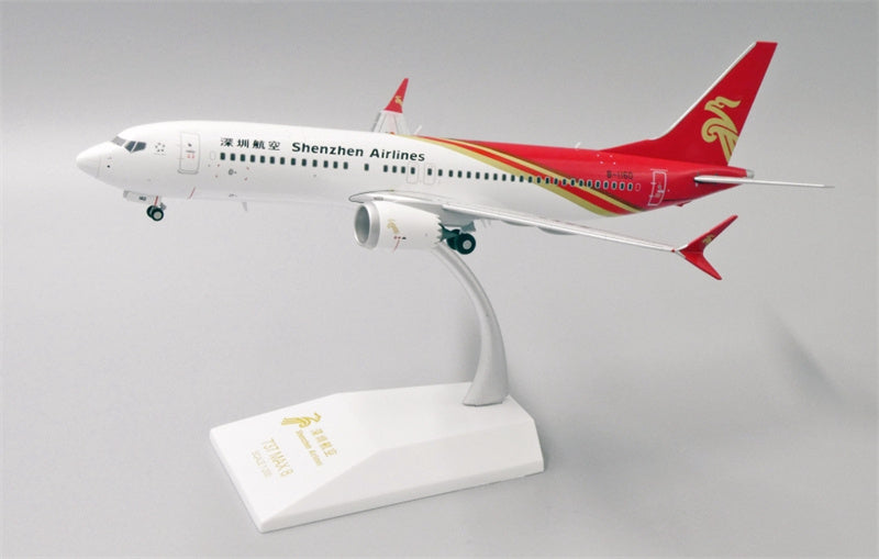 JC Wings Shenzhen Airlines Boeing 737 MAX 8 B-1160 1:200 Diecast Model view 5