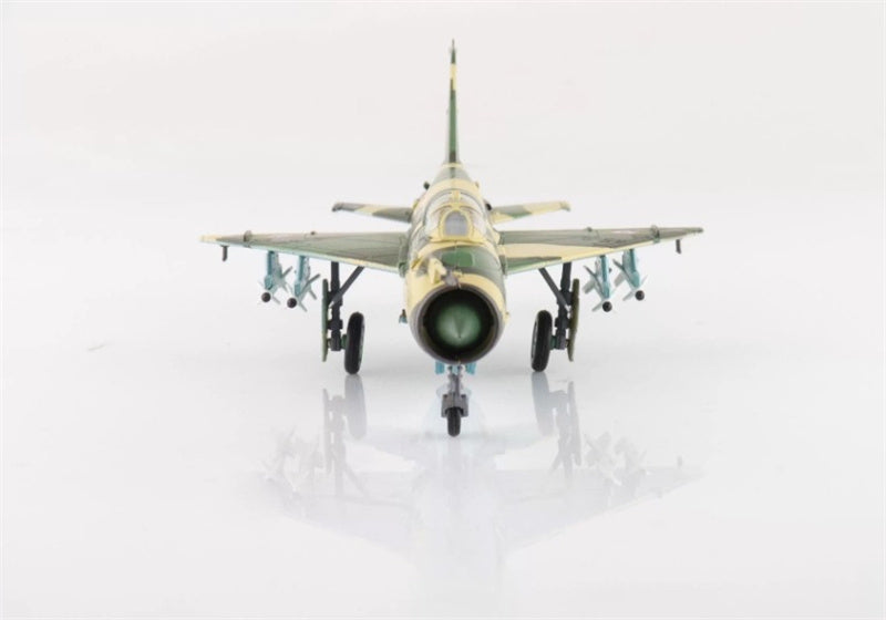 HOBBY MASTER MIG-21MF Nile Valley late scheme Egyptian Air Foroe 1970s 1:72 Airplane Pre-built Model