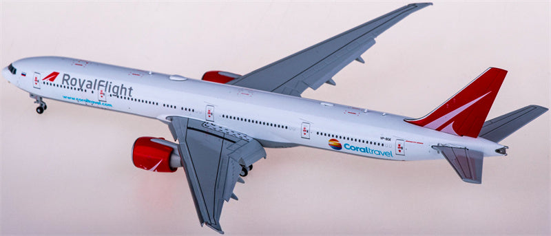 JC Wings Royal Flight Boeing 777-300ER VP-BGK Flaps Down 1:400 Diecast Model view 2
