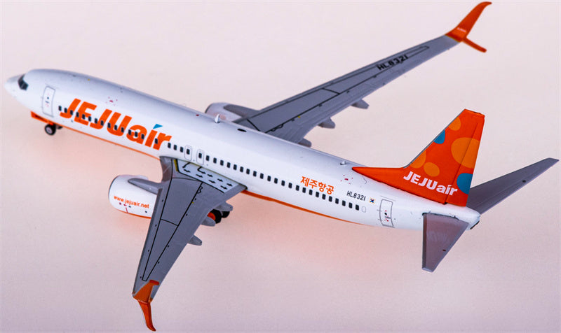 JC Wings Jeju Air Boeing 737-800 HL8321 1:400 Diecast Model view 2