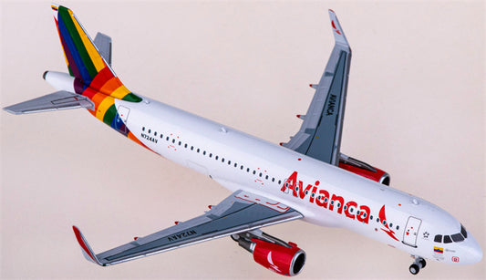 NG Models Avianca Airbus A320 N724AV 1:400 Diecast Model view 1