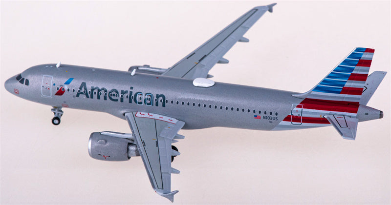 Geminijets American Airlines Airbus A320 N103US 1:400 Diecast Model view 1