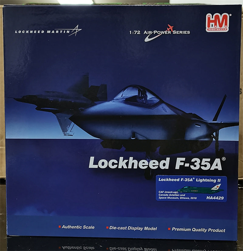 Hobby Master Lockheed F-35A Lightning II CAF (mock-up), Canada Aviation and Space Museum, Ottawa, 2010 1:72 Aircraft Pre-built Model