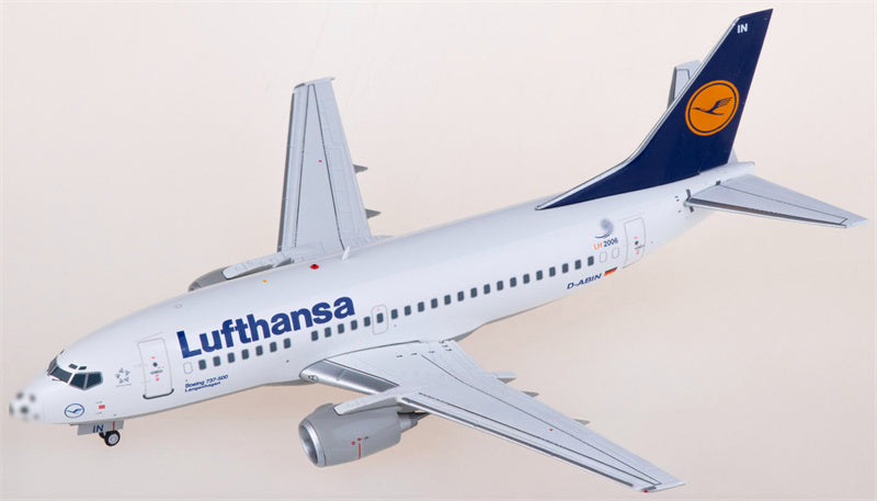 JC Wings Lufthansa Boeing 737-500 D-ABIN 1:200 Diecast Model view 3