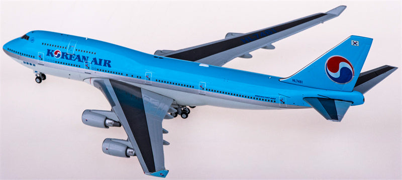 JC Wings Korean Air Boeing 747-400 HL7461 1:400 Diecast Model view 3