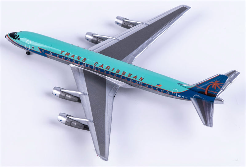 Aeroclassics 1:400 Trans Caribbean McDonnell Douglas DC-8-55 N8783R  DIECAST Model