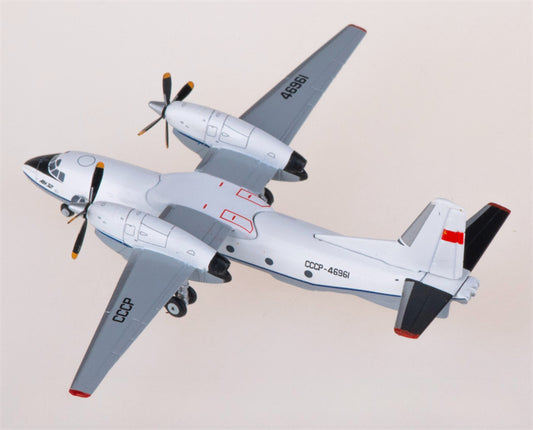 JC Wings Aeroflot for Antonov AN-32 CCCP-46961 1:400 Airplane Pre-built  Airliner Model Display