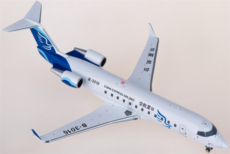 NG Models China Express Airlines Bombardier CRJ200LR B-3016 1:200 Diecast Model view 1