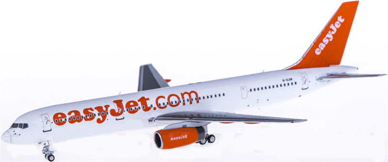 NG Models easyJet for Boeing 757-200 G-OJIB 1:400 Airplane Pre-built  Airliner Model Display