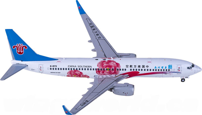 JC Wings China Southern Boeing 737-800 B-1979 1:400 Diecast Model view 1