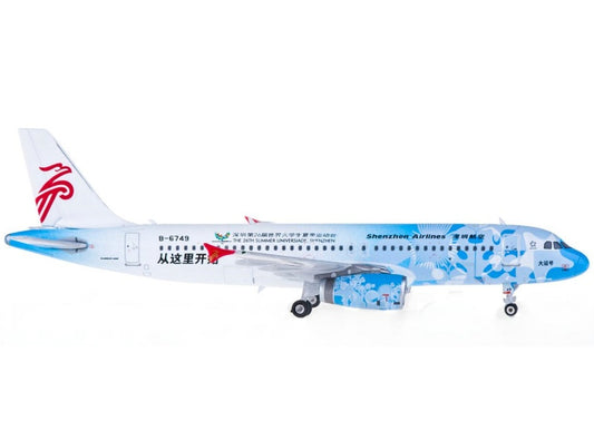 Phoenix Shenzhen Airlines Airbus A320 B-6749 1:400 Aircraft Pre-built  Airliner Model Display