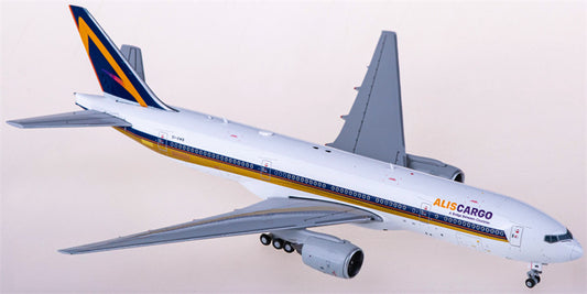 JC Wings AlisCargo Airlines Boeing 777-200ER EI-GWB 1:400 Diecast Model view 1